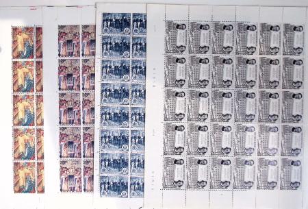 1919-2016 Huge Never hinged stock in sheets, mostly