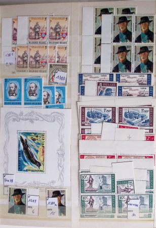 1919-2016 Huge Never hinged stock in sheets, mostly
