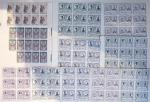 1919-2016 Huge Never hinged stock in sheets, mostly