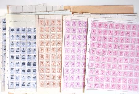 1919-2016 Huge Never hinged stock in sheets, mostly
