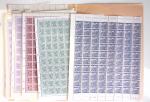 1919-2016 Huge Never hinged stock in sheets, mostly
