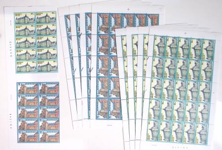 1919-2016 Huge Never hinged stock in sheets, mostly