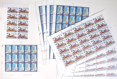 1919-2016 Huge Never hinged stock in sheets, mostly