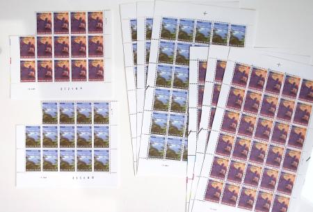 1919-2016 Huge Never hinged stock in sheets, mostly