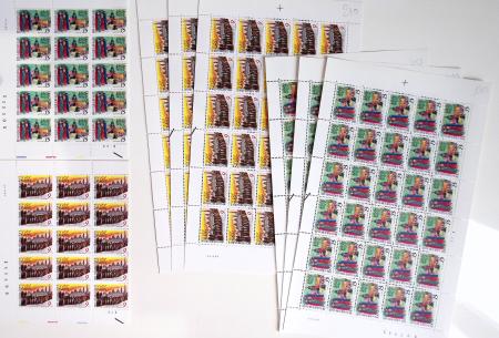 1919-2016 Huge Never hinged stock in sheets, mostly