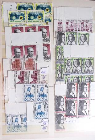 1919-2016 Huge Never hinged stock in sheets, mostly