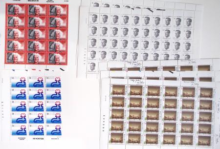 1919-2016 Huge Never hinged stock in sheets, mostly