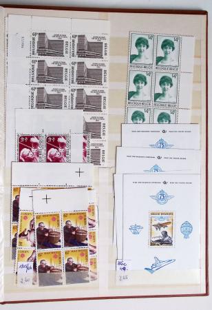 1919-2016 Huge Never hinged stock in sheets, mostly