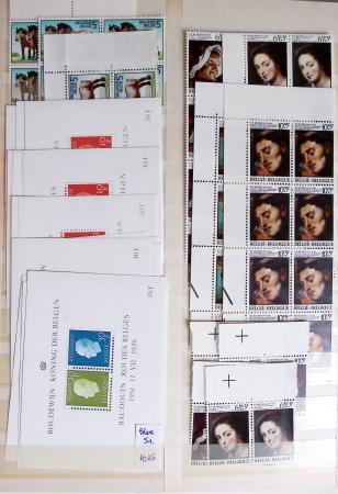 1919-2016 Huge Never hinged stock in sheets, mostly