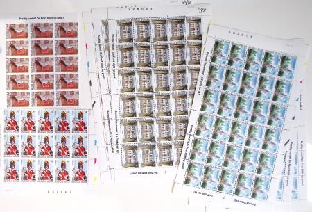 1919-2016 Huge Never hinged stock in sheets, mostly