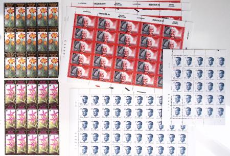 1919-2016 Huge Never hinged stock in sheets, mostly