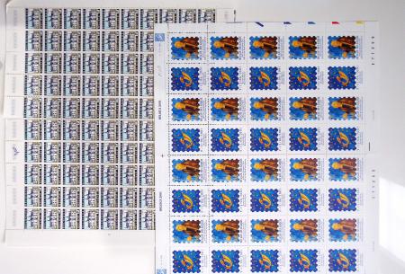 1919-2016 Huge Never hinged stock in sheets, mostly
