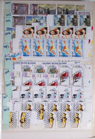 1919-2016 Huge Never hinged stock in sheets, mostly
