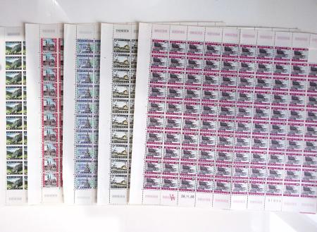 1919-2016 Huge Never hinged stock in sheets, mostly