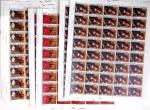 1919-2016 Huge Never hinged stock in sheets, mostly