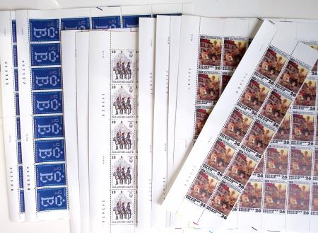 1919-2016 Huge Never hinged stock in sheets, mostly