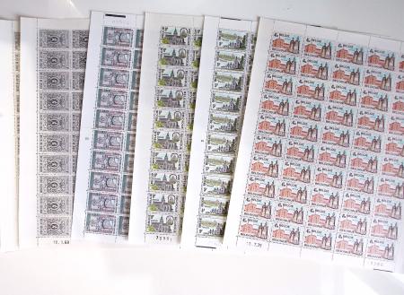 1919-2016 Huge Never hinged stock in sheets, mostly