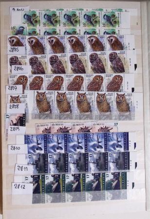 1919-2016 Huge Never hinged stock in sheets, mostly
