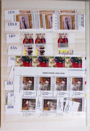 1919-2016 Huge Never hinged stock in sheets, mostly