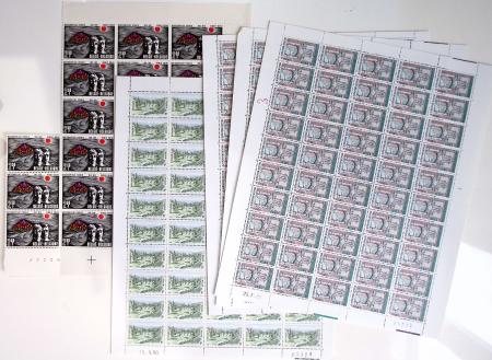 1919-2016 Huge Never hinged stock in sheets, mostly
