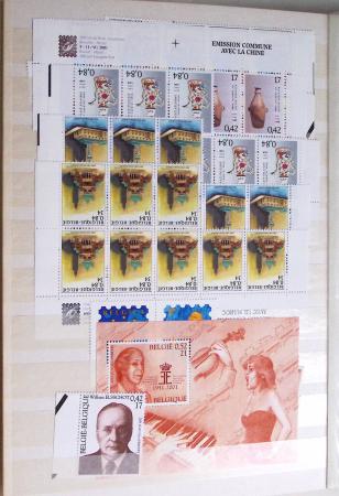 1919-2016 Huge Never hinged stock in sheets, mostly