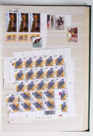 1919-2016 Huge Never hinged stock in sheets, mostly