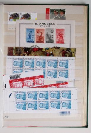 1919-2016 Huge Never hinged stock in sheets, mostly
