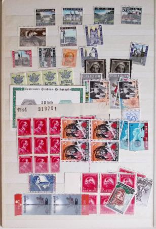 1919-2016 Huge Never hinged stock in sheets, mostly