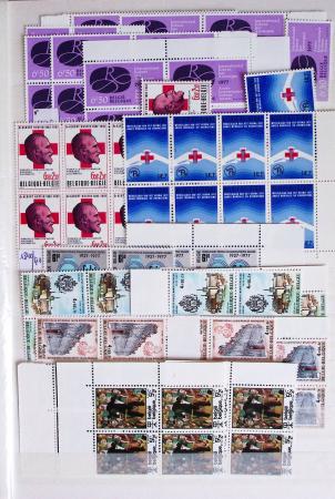 1919-2016 Huge Never hinged stock in sheets, mostly