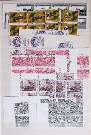 1919-2016 Huge Never hinged stock in sheets, mostly
