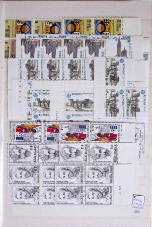 1919-2016 Huge Never hinged stock in sheets, mostly