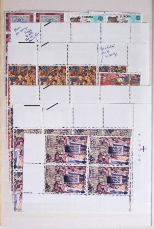 1919-2016 Huge Never hinged stock in sheets, mostly