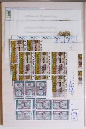1919-2016 Huge Never hinged stock in sheets, mostly