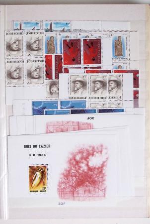 1919-2016 Huge Never hinged stock in sheets, mostly