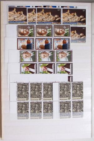 1919-2016 Huge Never hinged stock in sheets, mostly