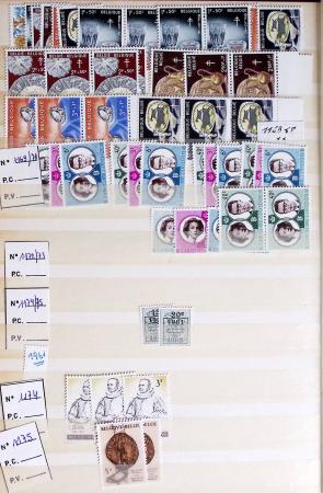 1919-2016 Huge Never hinged stock in sheets, mostly
