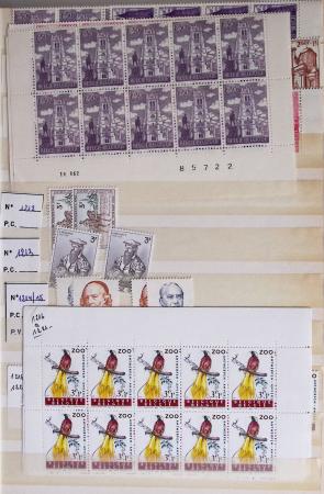 1919-2016 Huge Never hinged stock in sheets, mostly