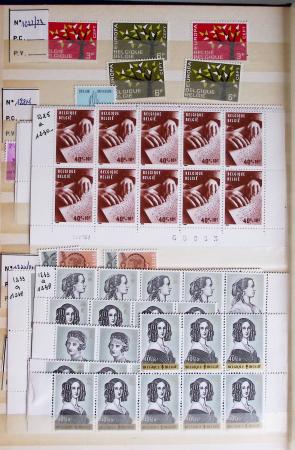 1919-2016 Huge Never hinged stock in sheets, mostly