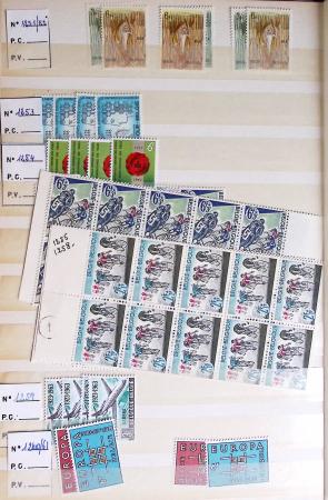 1919-2016 Huge Never hinged stock in sheets, mostly