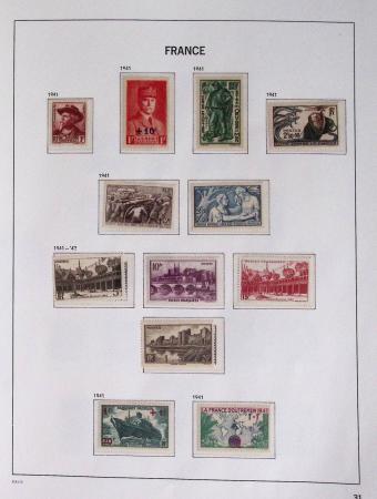 1849-2016 Collection de France en quatre albums DAVO