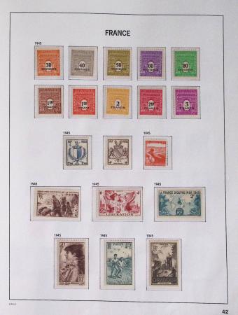 1849-2016 Collection de France en quatre albums DAVO