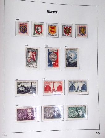 1849-2016 Collection de France en quatre albums DAVO