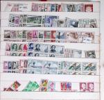 1950-2006env. Stock de neuf en cinq classeurs et une