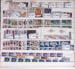 1950-2006env. Stock de neuf en cinq classeurs et une