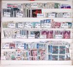 1950-2006env. Stock de neuf en cinq classeurs et une