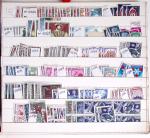 1950-2006env. Stock de neuf en cinq classeurs et une