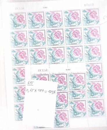 1885-1963, Stock de neuf ** proprement classé par numéro