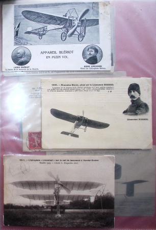 1910-30env. AVIATION - CARTES POSTALE: Très belle et