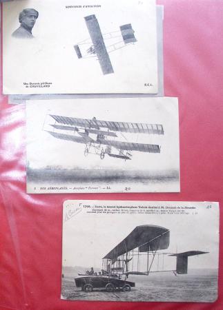 1910-30env. AVIATION - CARTES POSTALE: Très belle et