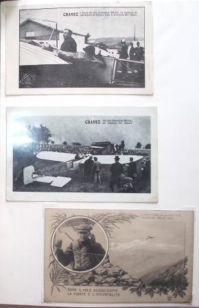 1910-30env. AVIATION - CARTES POSTALE: Très belle et
